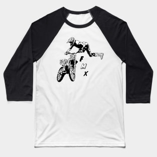 motocross Baseball T-Shirt